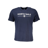 North Sails Blue Cotton T-Shirt -   -  North Sails.